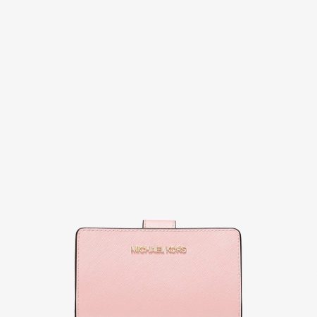 Powder Blush Crossgrain Leather
