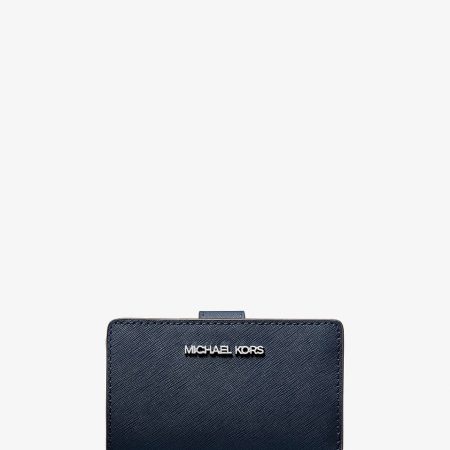 Navy Saffiano Leather