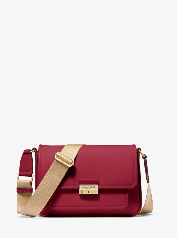 Michael Kors Bradshaw Medium Leather Messenger Bag - Preorder