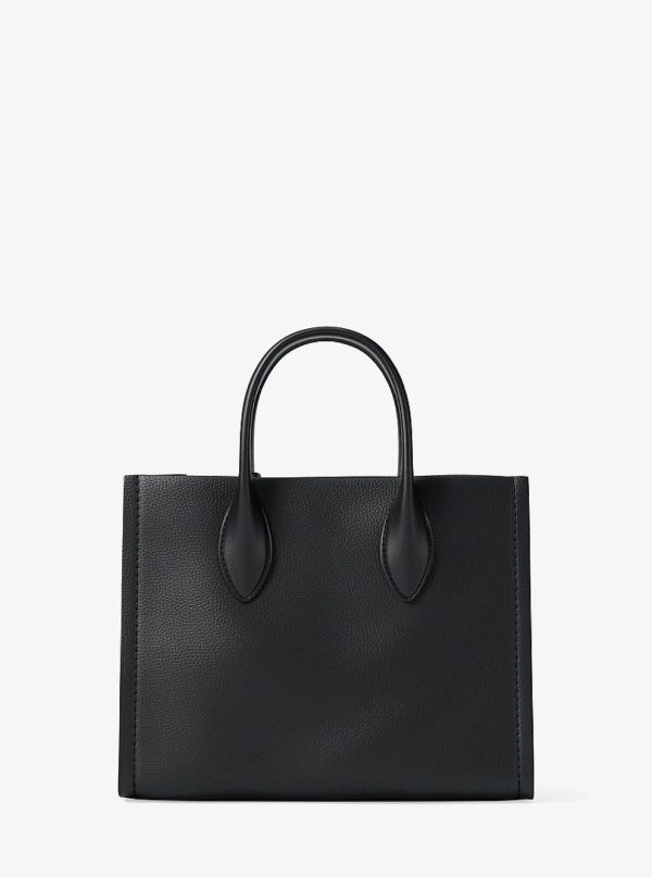 Michael Kors Mirella Small Pebbled Leather Convertible Crossbody Bag Black - Preorder