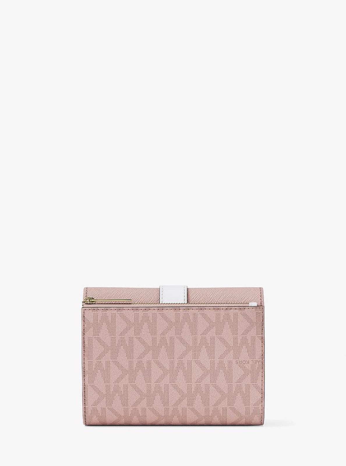 Michael Kors Greenwich Medium Signature Logo Trifold Wallet Pwd Blsh Mlt - Preorder - Image 3