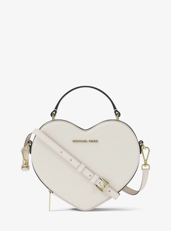 Michael Kors Jet Set Small Heart Crossbody Bag Lt Crm Multi - Preorder