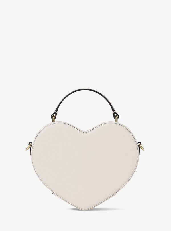 Michael Kors Jet Set Small Heart Crossbody Bag Lt Crm Multi - Preorder