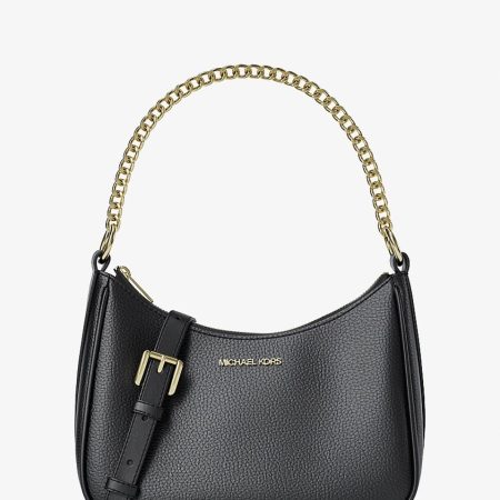 Black Pebbled Leather