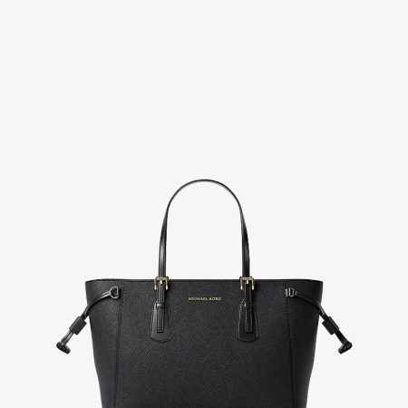 Black Saffiano Leather