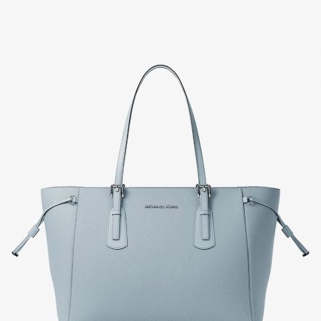 Pale Ocean Saffiano Leather