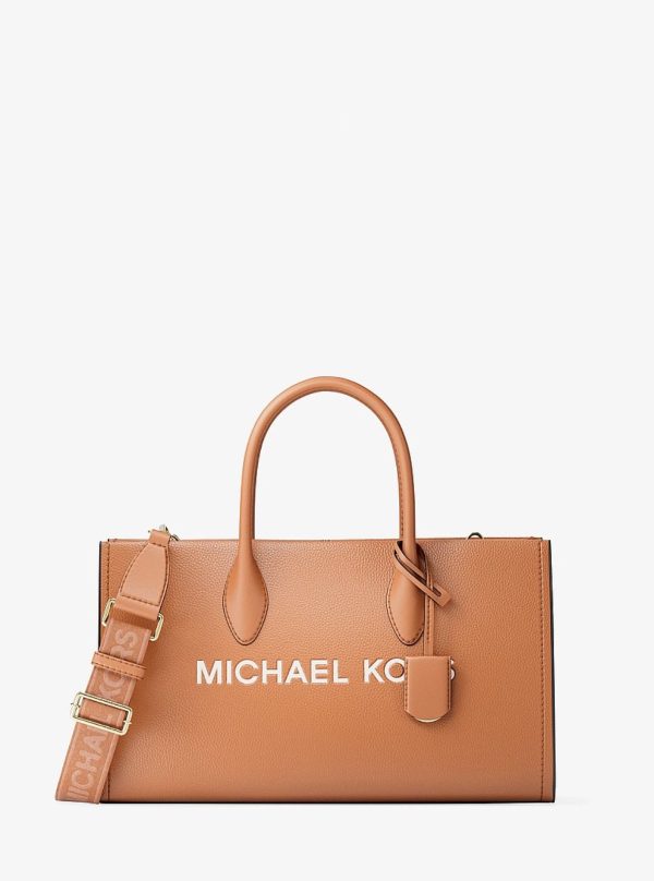 Michael Kors Mirella Medium Pebbled Leather Satchel - Preorder