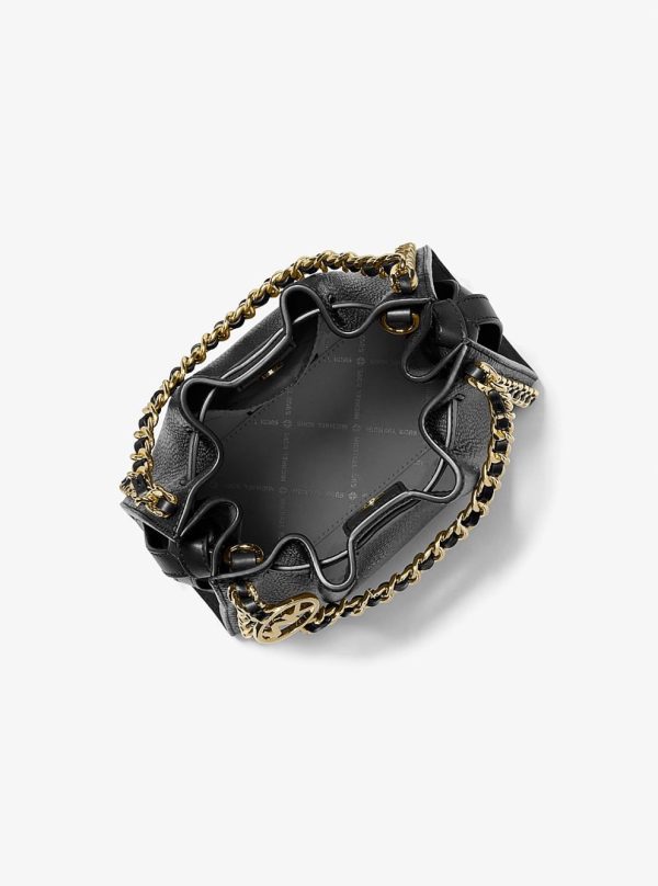 Michael Kors Mina Small Chain Crossbody Bag Black - Preorder