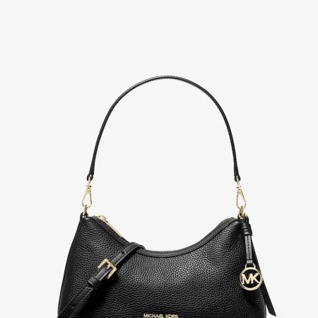 Black Pebbled Leather