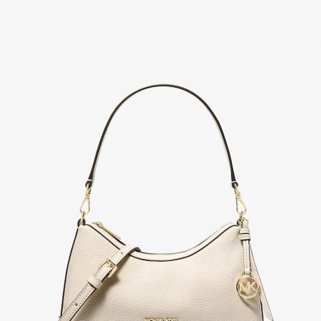 Light Cream Pebbled Leather