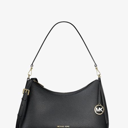 Black Pebbled Leather