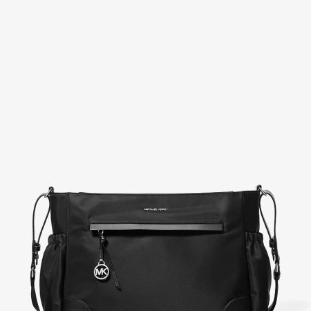 Michael Kors Prescott Large Nylon Diaper Bag Black - Preorder
