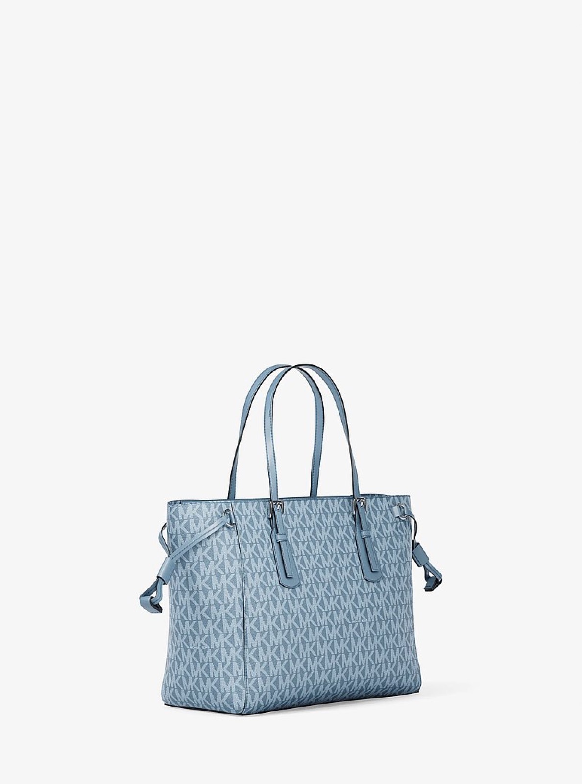 Michael Kors Voyager Extra-Small Signature Logo Tote Bag Denim - Preorder - Image 3
