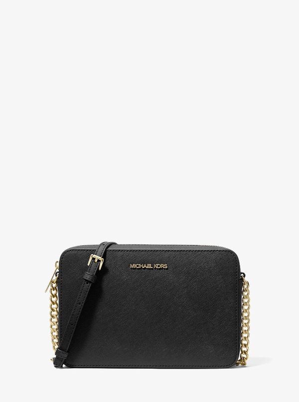 Michael Kors Jet Set Large Saffiano Leather Crossbody Bag - Preorder
