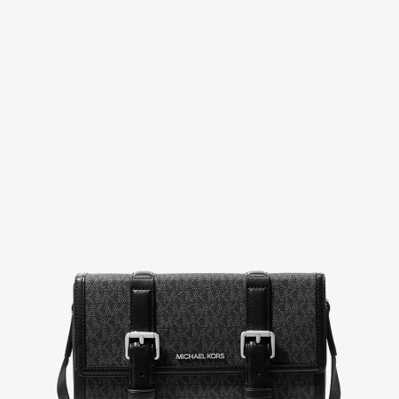 Michael Kors Cooper Signature Logo Trunk Crossbody Bag Black - Preorder