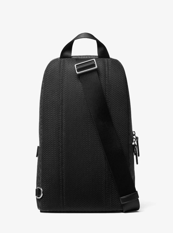 Michael Kors Cooper Logo Sling Pack Black - Preorder