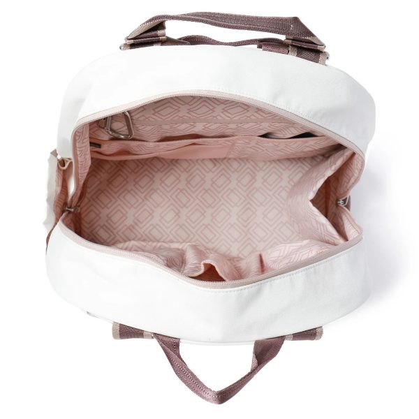 Doubletake Melbourne Tennis Backpack / Tote Dove White & Cashmere - Preorder