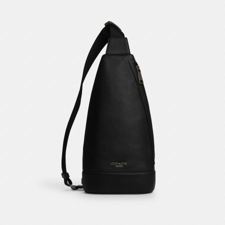 Coach Dominic Sling Pack Gunmetal/Black