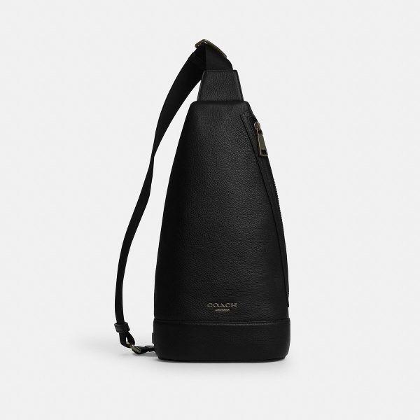 Coach Dominic Sling Pack Gunmetal/Black