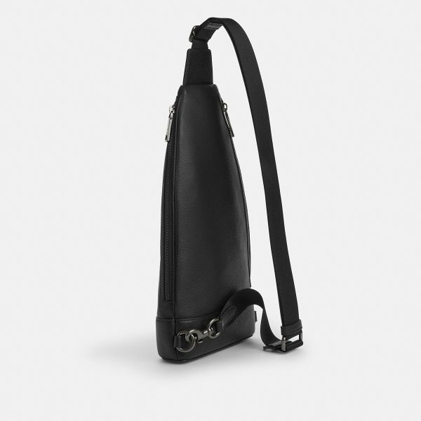 Coach Dominic Sling Pack Gunmetal/Black