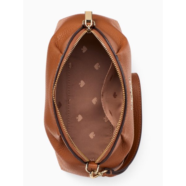 Kate Spade Dumpling Convertible Crossbody Warm Gingerbread interior