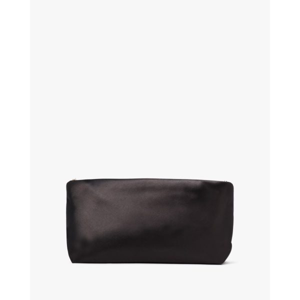 Kate Spade Anya Satin Shoulder Bag Black back
