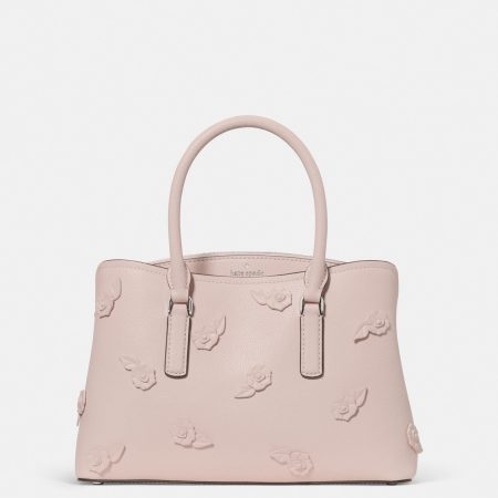 Kate Spade Thompson Street Floral Small Satchel Bag Powdered Sugar - Ready Stock Malaysia