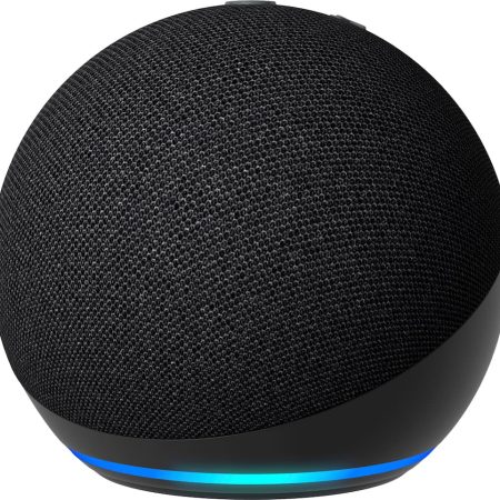Amazon Echo Dot 5th Gen Charcoal front view