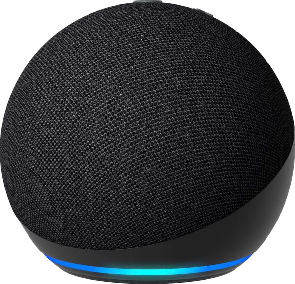 Amazon Echo Dot 5th Gen Charcoal front view