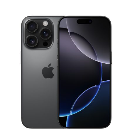 Apple iPhone 16 Pro Black Titanium official reference image