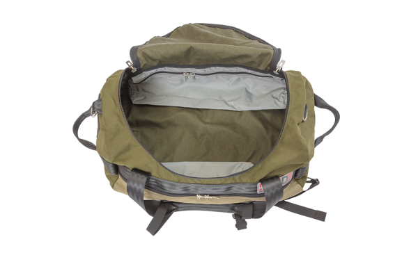 Bad Bags No. 3 Duffel Bag Side Pocket Charcoal Orange - Preorder