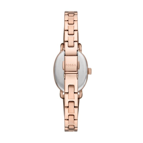 Fossil Penny Three-Hand Rose Gold-Tone Stainless Steel Watch - Preorder | Authentic from USA outlet | Amaboxly Malaysia