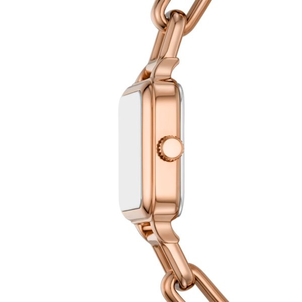 Fossil Like Three-Hand Rose Gold-Tone Stainless Steel Watch - Preorder | Authentic from USA outlet | Amaboxly Malaysia