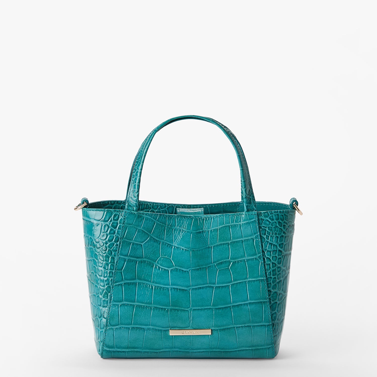 Brahmin Small Mona satchel bag spring 2026 crossbody polished compact