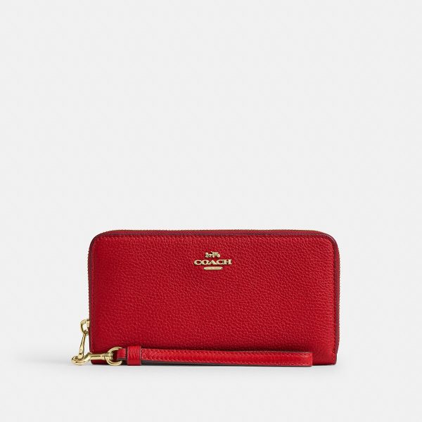 Coach Long Zip Around Wallet - Preorder