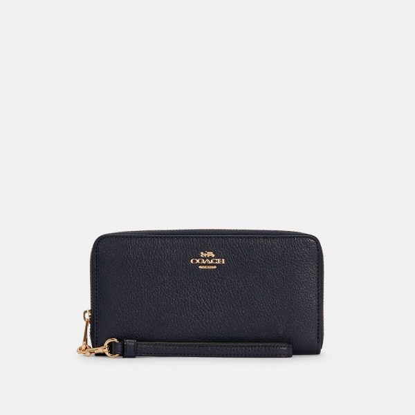 Coach Long Zip Around Wallet - Preorder