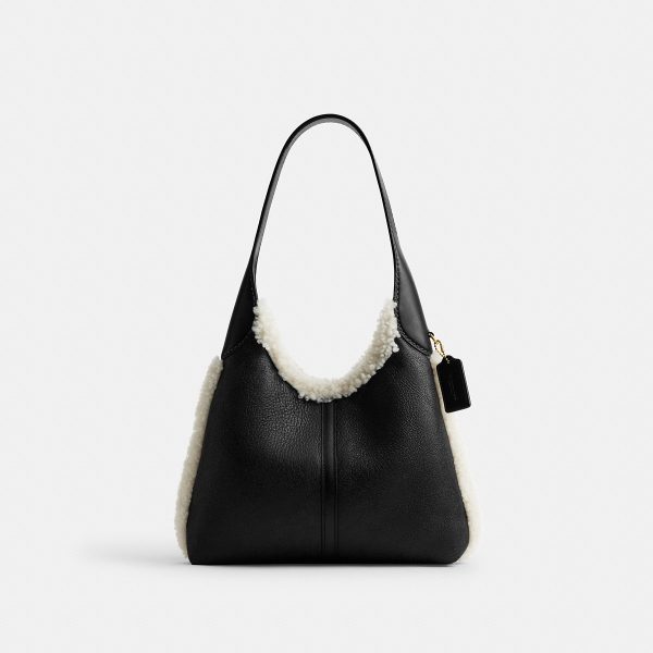 Coach Brooklyn Shoulder Bag 28 In Shearling - Preorder