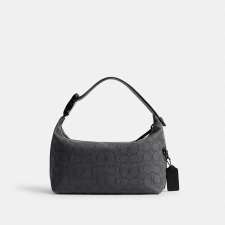 Coach Travel Kit With Speedclip In Signature Jacquard - Preorder
