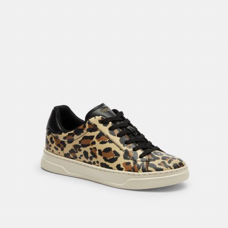 Black / Leopard / Size 5 B