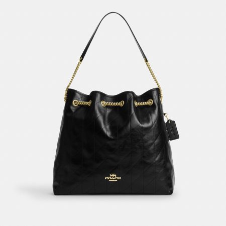 Coach Evelyn Large Shoulder Bag With Quilting - Preorder
