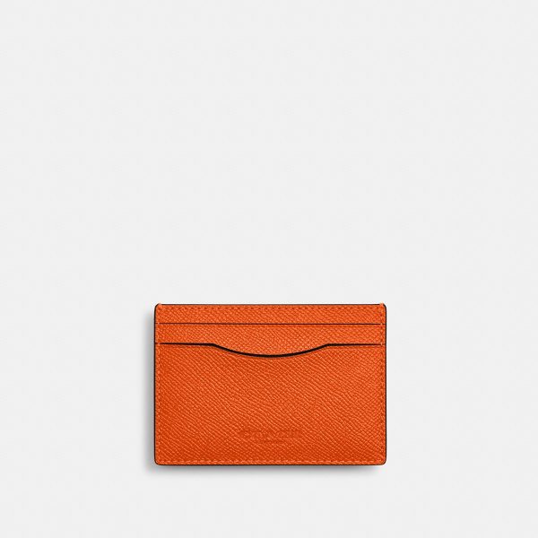 Coach Card Case With Money Clip - Preorder
