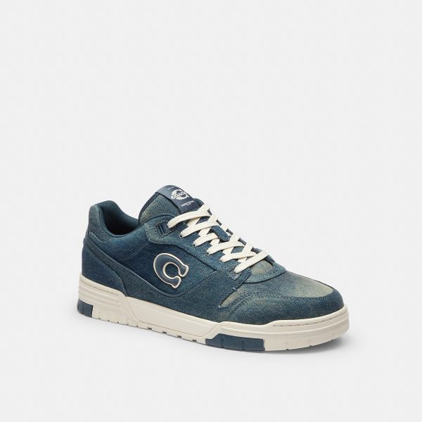 Coach Soho Sneaker In Loved Denim - Preorder