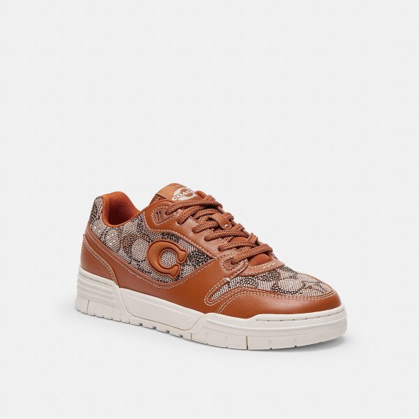 Coach Soho Sneaker In Crystal Signature Jacquard - Preorder