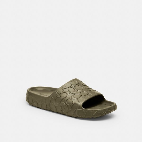 Coach Bay Slide In Signature - Preorder