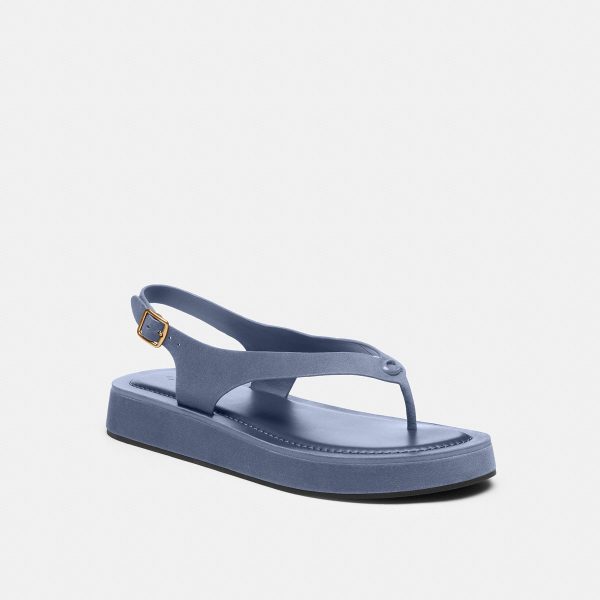 Coach Sculpted C Platform Thong Sandal - Preorder