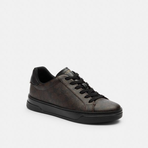 Coach High Line Sneaker In Signature Canvas - Preorder