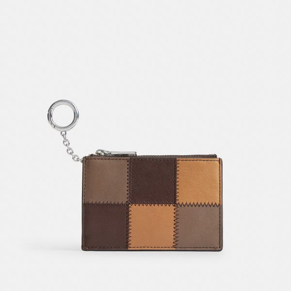 Coach Alter/Ego Zip Card Case With Key Ring - Preorder