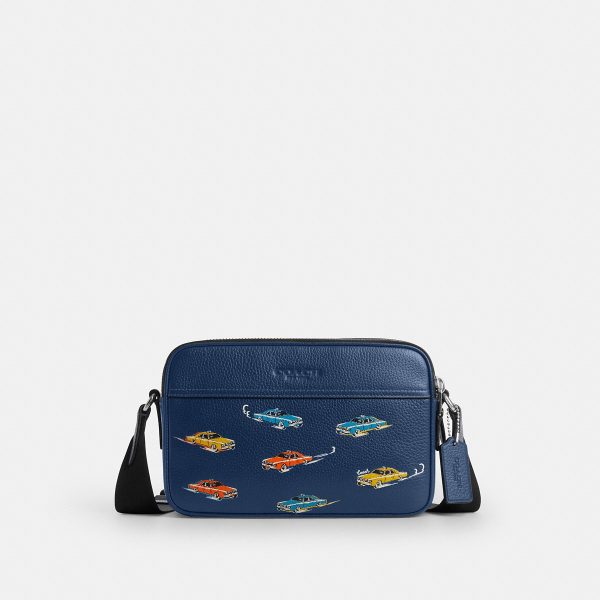 Coach Graham Crossbody Bag With Car Print - Preorder