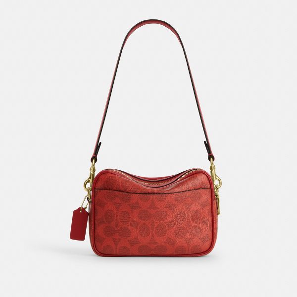 Coach Mini Carey Crossbody Bag In Signature Canvas - Preorder