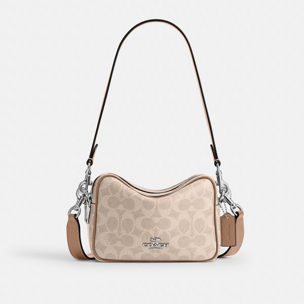Coach Mini Carey Crossbody Bag In Signature Canvas - Preorder